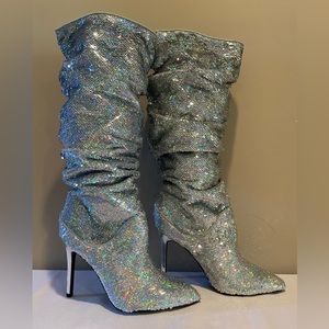 Glittery Boots